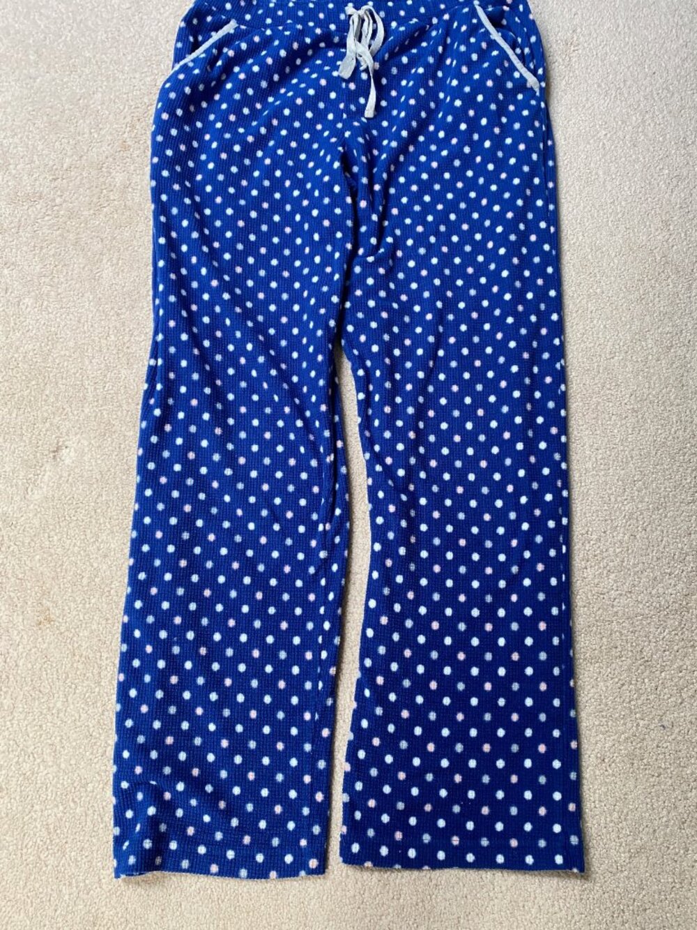 Goodnight Kiss Long Pj /Lounge Pants Fleece with Pockets Size Juniors Small